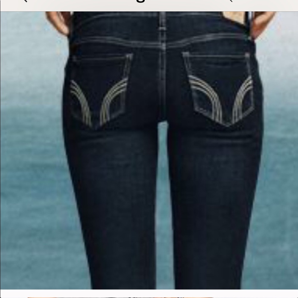 Hollister skinny jeans dark blue 5R